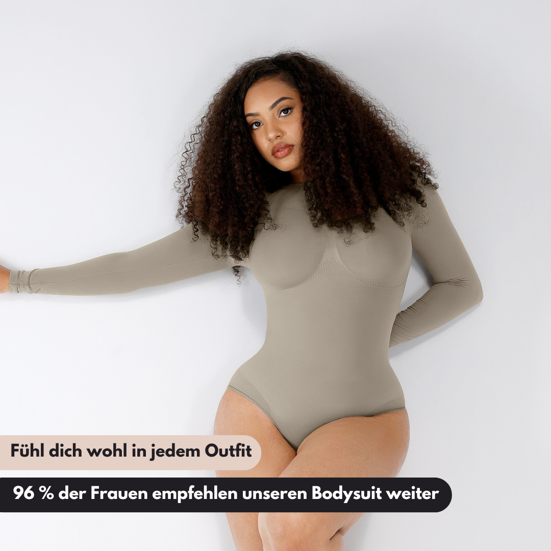 SecondSkin Sculpting  Longsleeve Bodysuit mit Slip/Brust Support