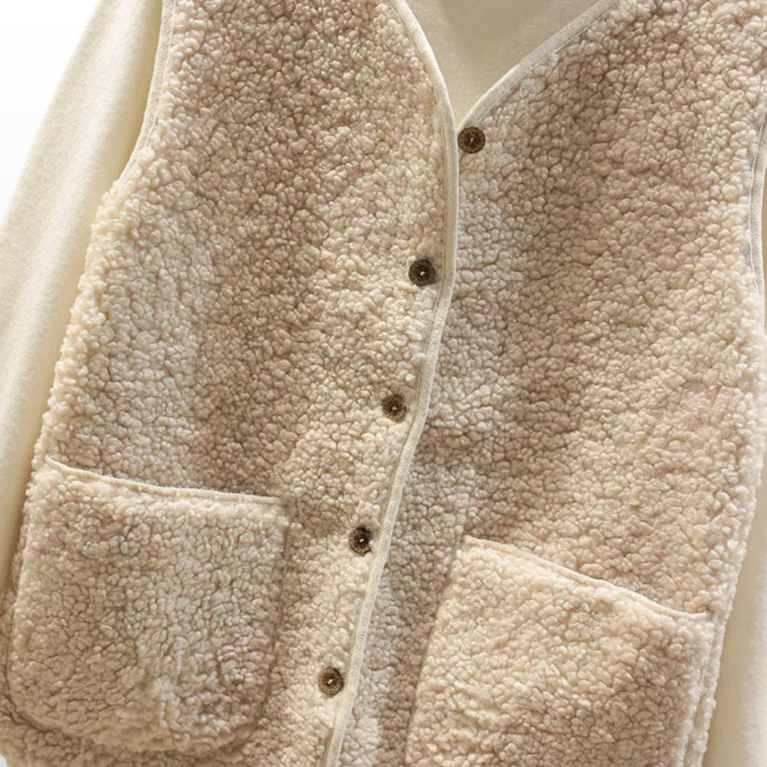 Sherpa Fleece Vest