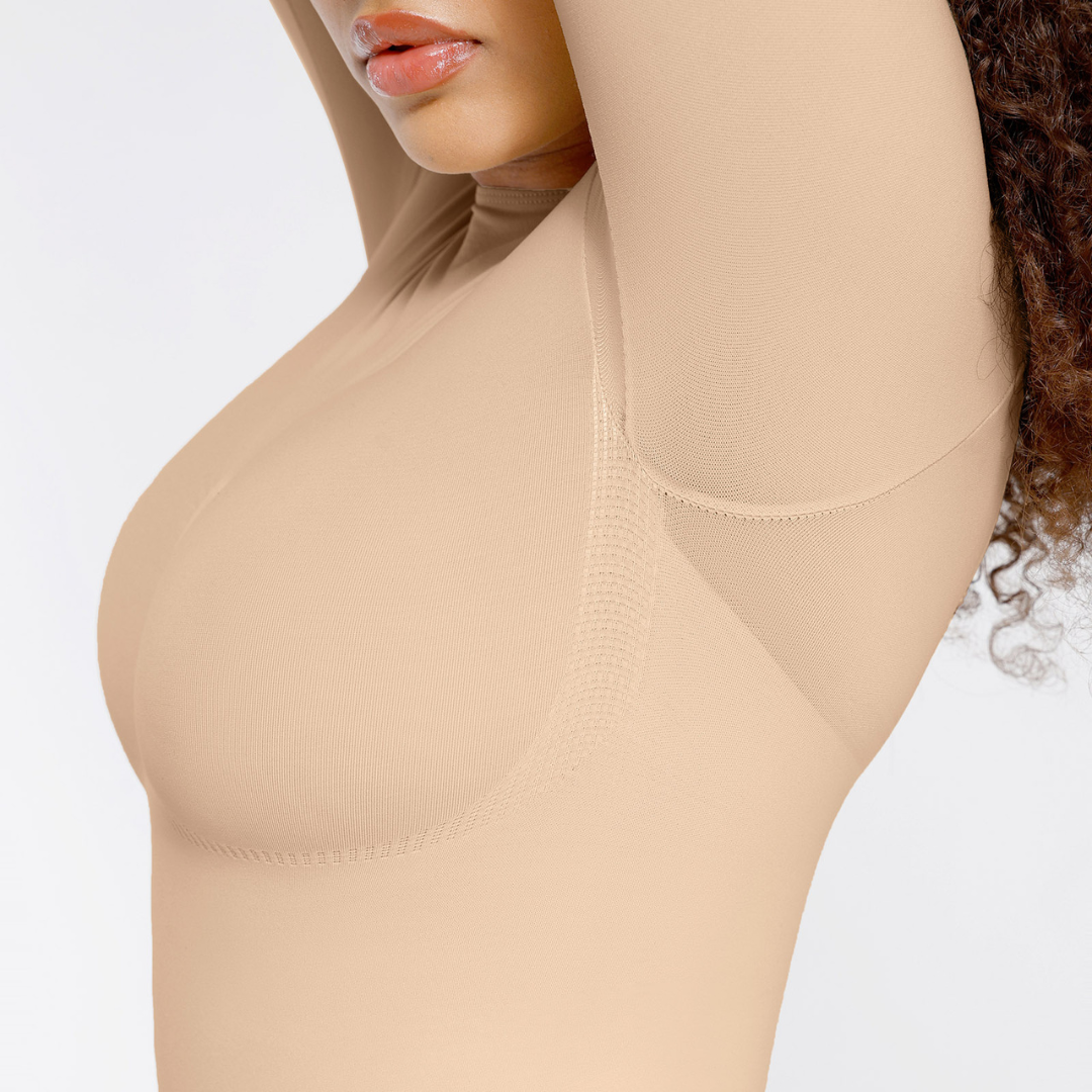 SecondSkin Sculpting  Longsleeve Bodysuit mit Slip/Brust Support
