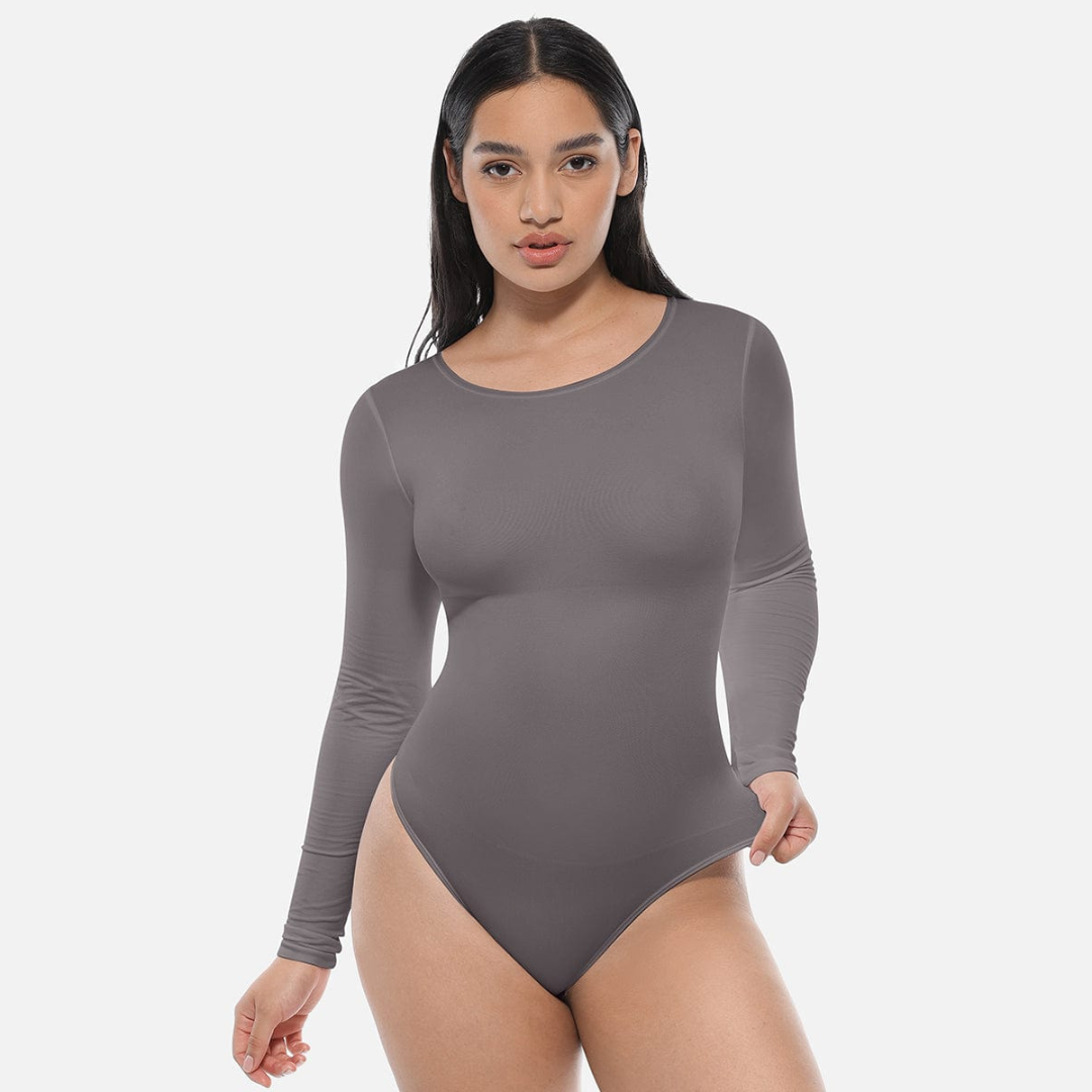 SecondSkin Sculpting Longsleeve Bodysuit Slim Corset