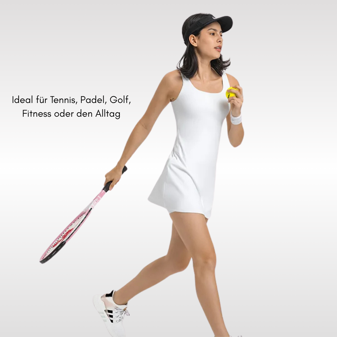 Tennis Active Dress mit integrierter Shorts