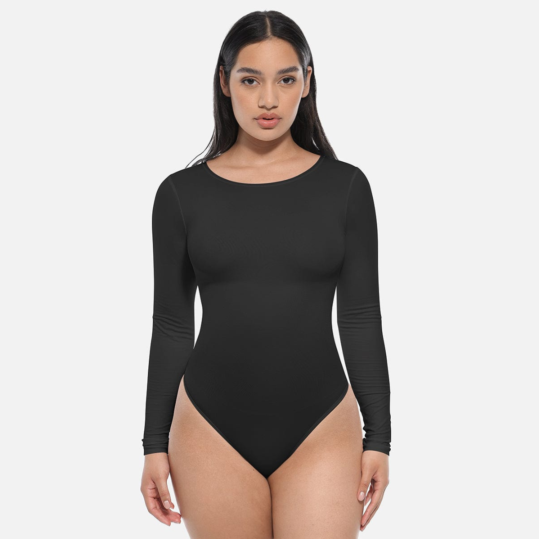 SecondSkin Sculpting  Longsleeve Bodysuit Slim Corset