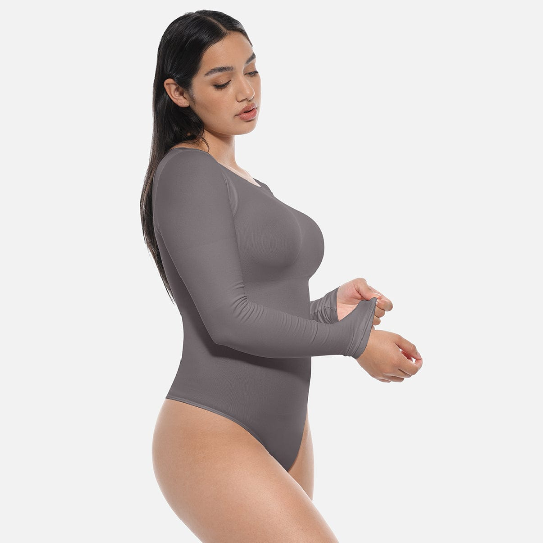 SecondSkin Sculpting  Longsleeve Bodysuit Slim Corset