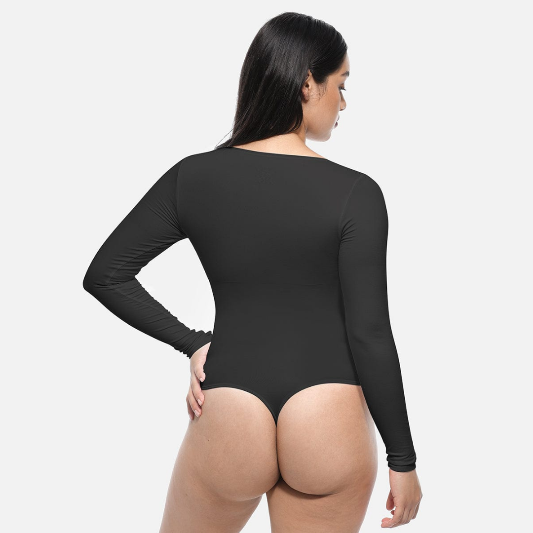 SecondSkin Sculpting  Longsleeve Bodysuit Slim Corset