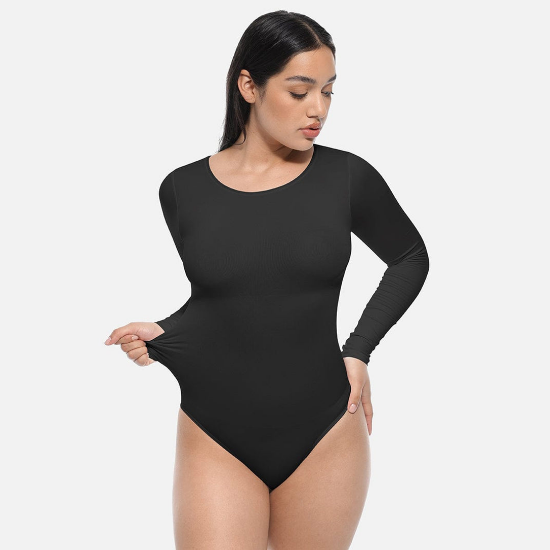 SecondSkin Sculpting Longsleeve Bodysuit Slim Corset