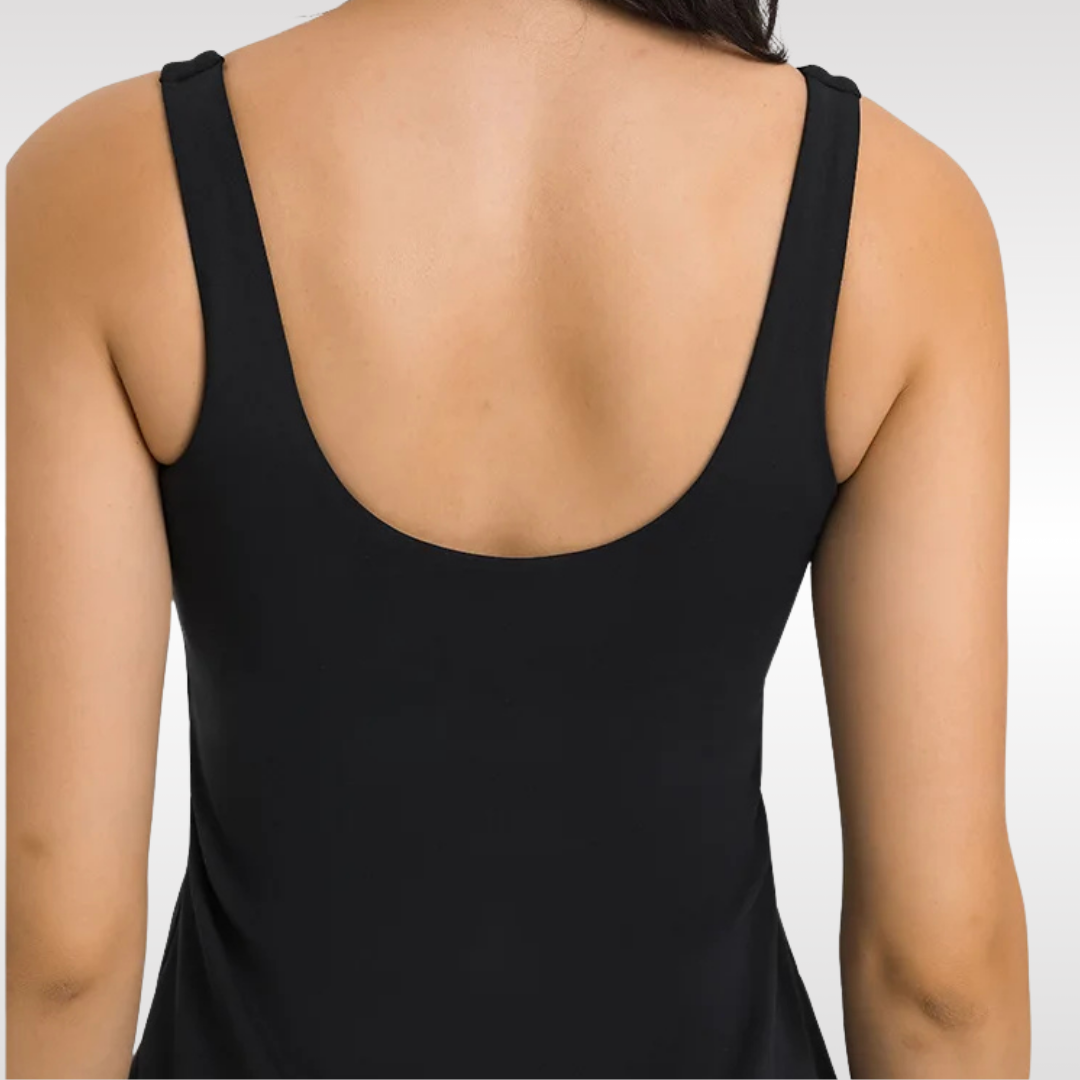 Tennis Active Dress mit integrierter Shorts