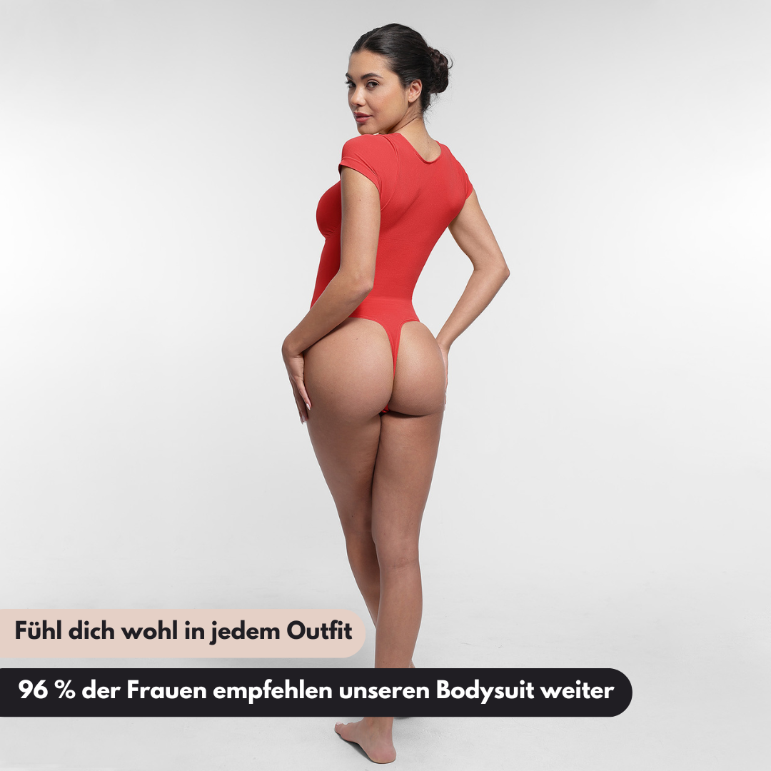 SecondSkin Sculpting T-shit Bodysuit mit String