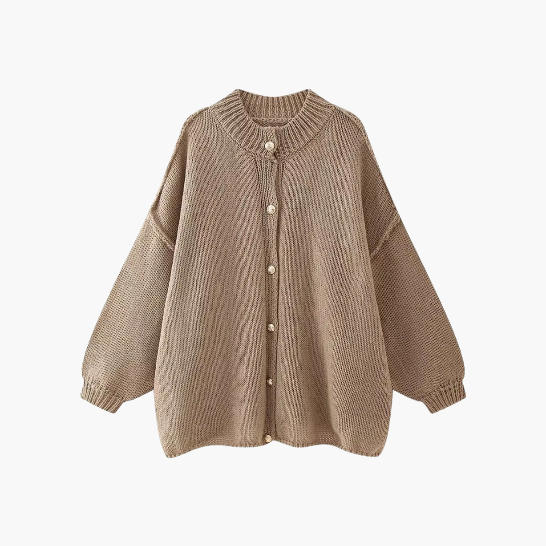 Chunky Button Cardigan