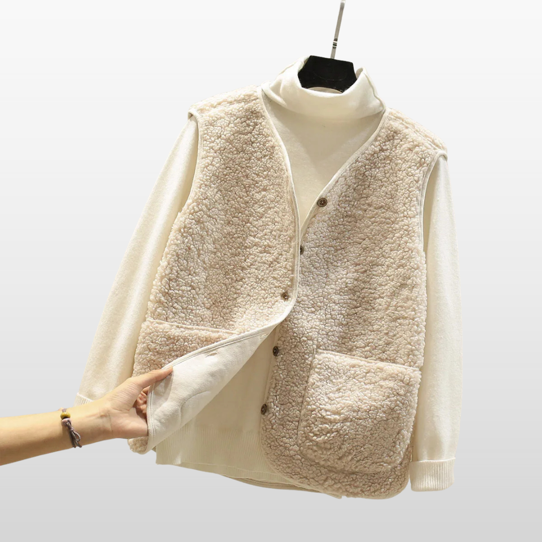 Sherpa Fleece Vest