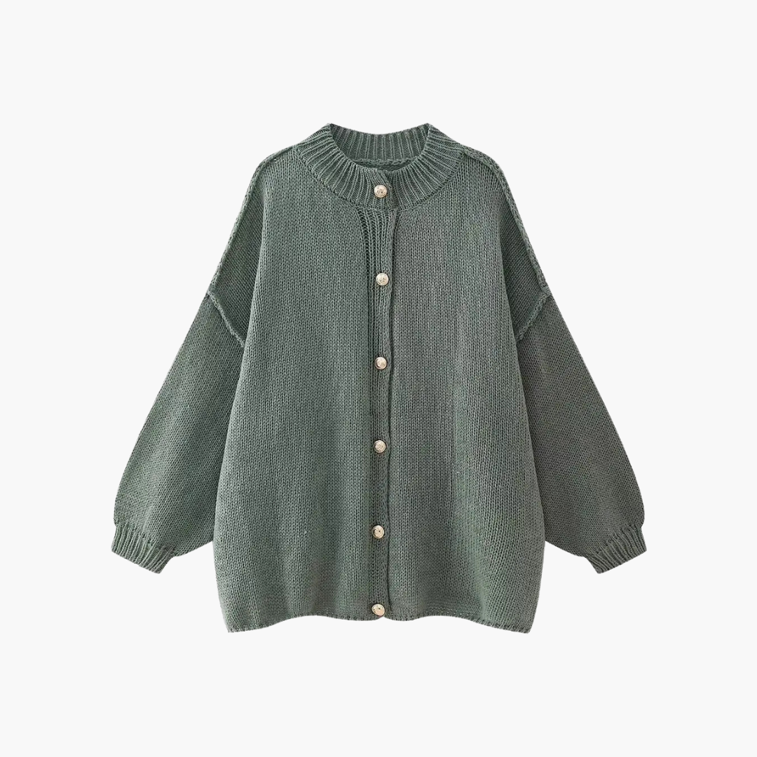 Chunky Button Cardigan