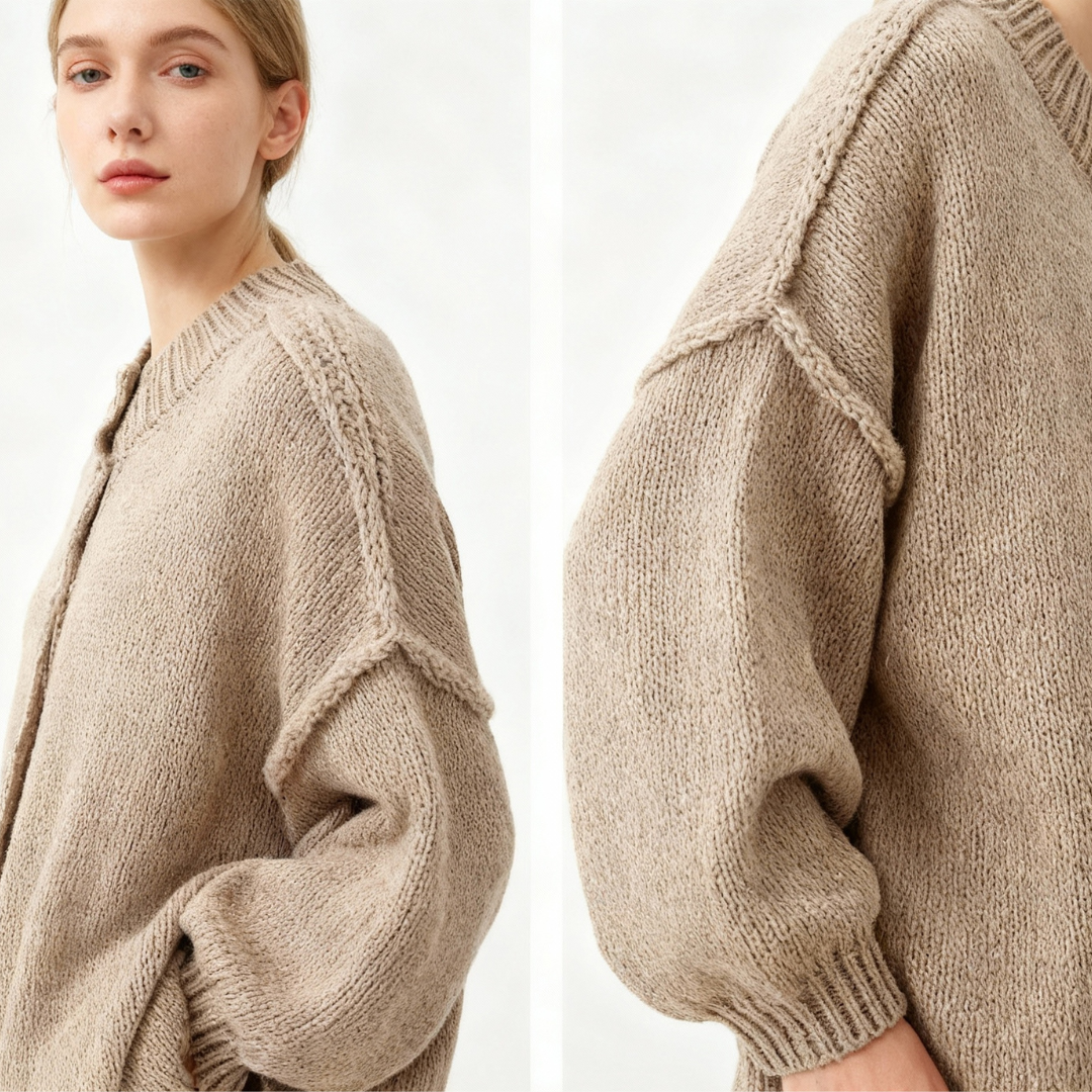 Chunky Button Cardigan