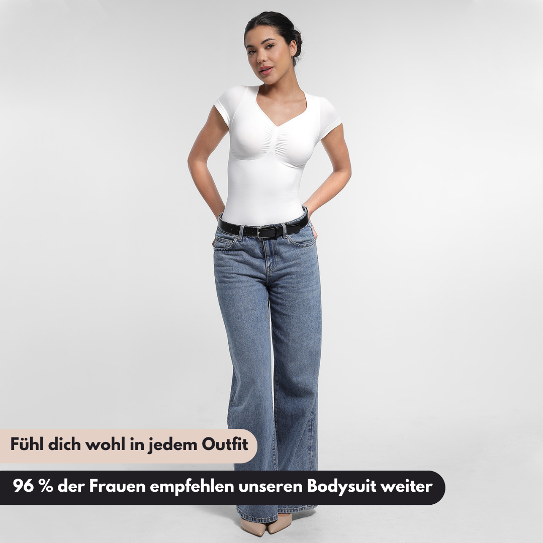 SecondSkin Sculpting T-shit Bodysuit mit String