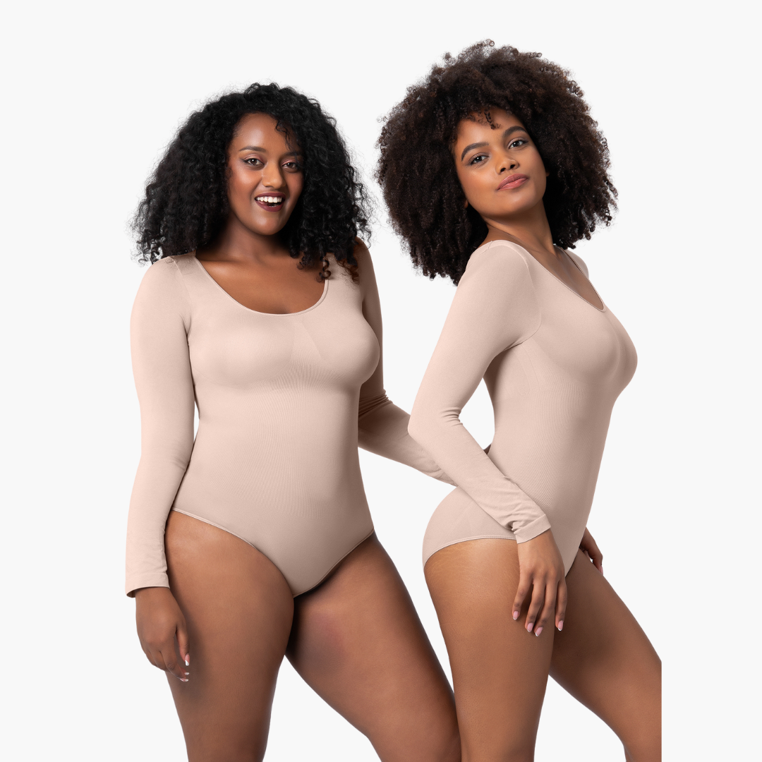 Body met lange mouwen Vormgevend shapewear