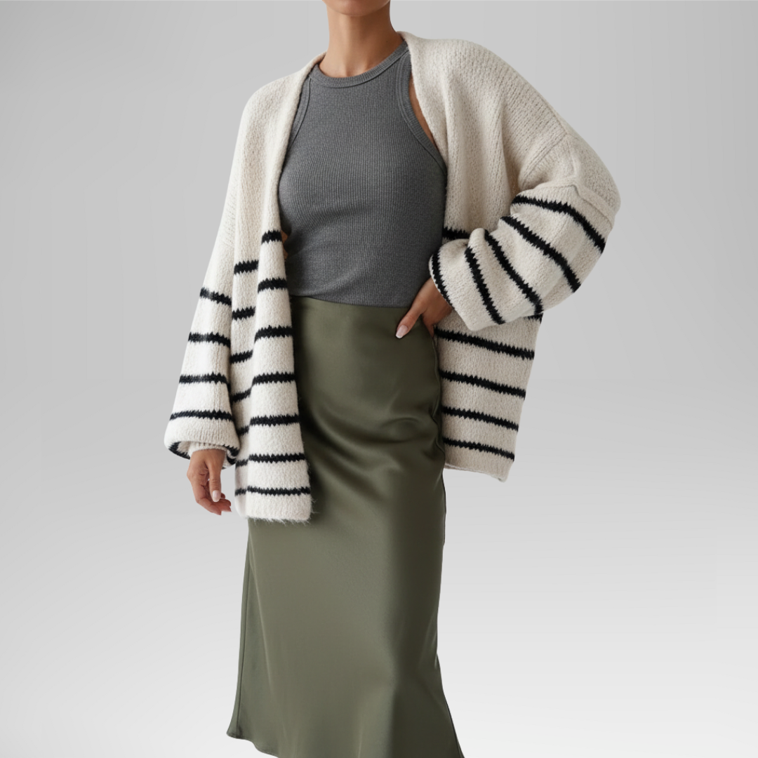 Mila Stripe Cardigan