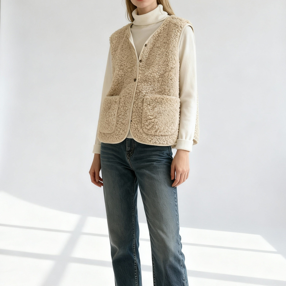 Sherpa Fleece Vest