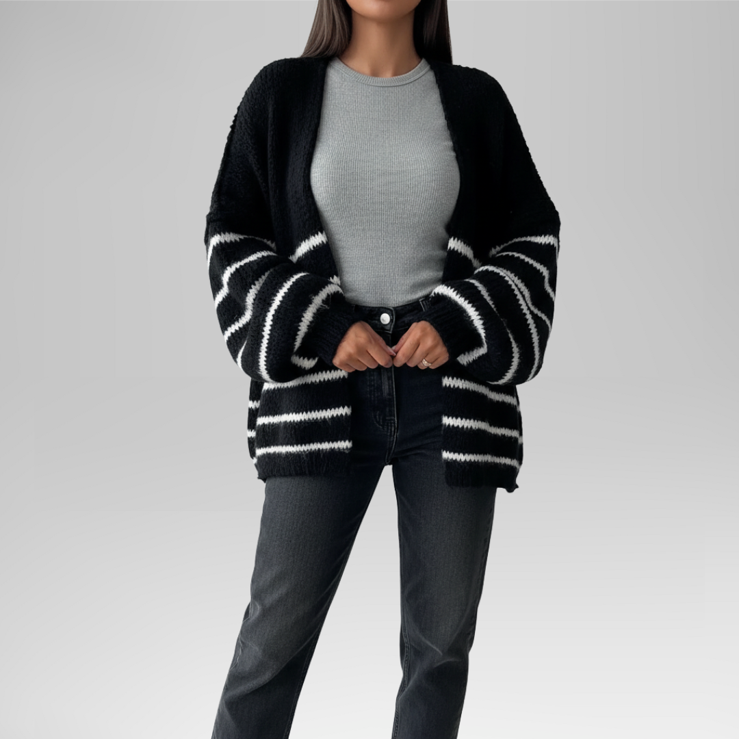 Mila Stripe Cardigan