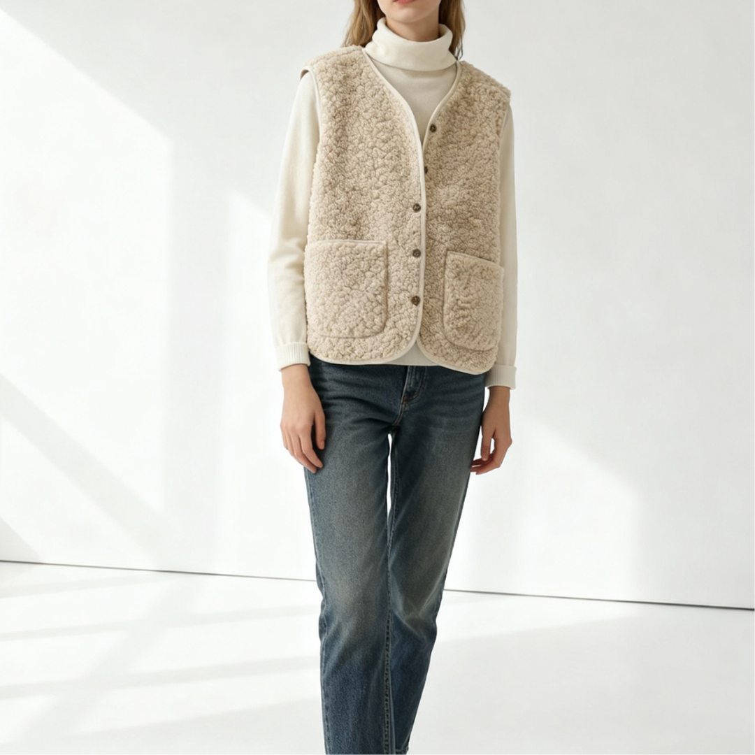 Sherpa Fleece Vest