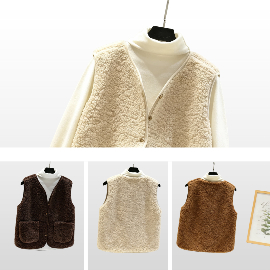 Sherpa Fleece Vest