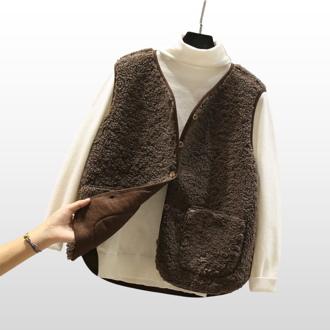 Sherpa Fleece Vest