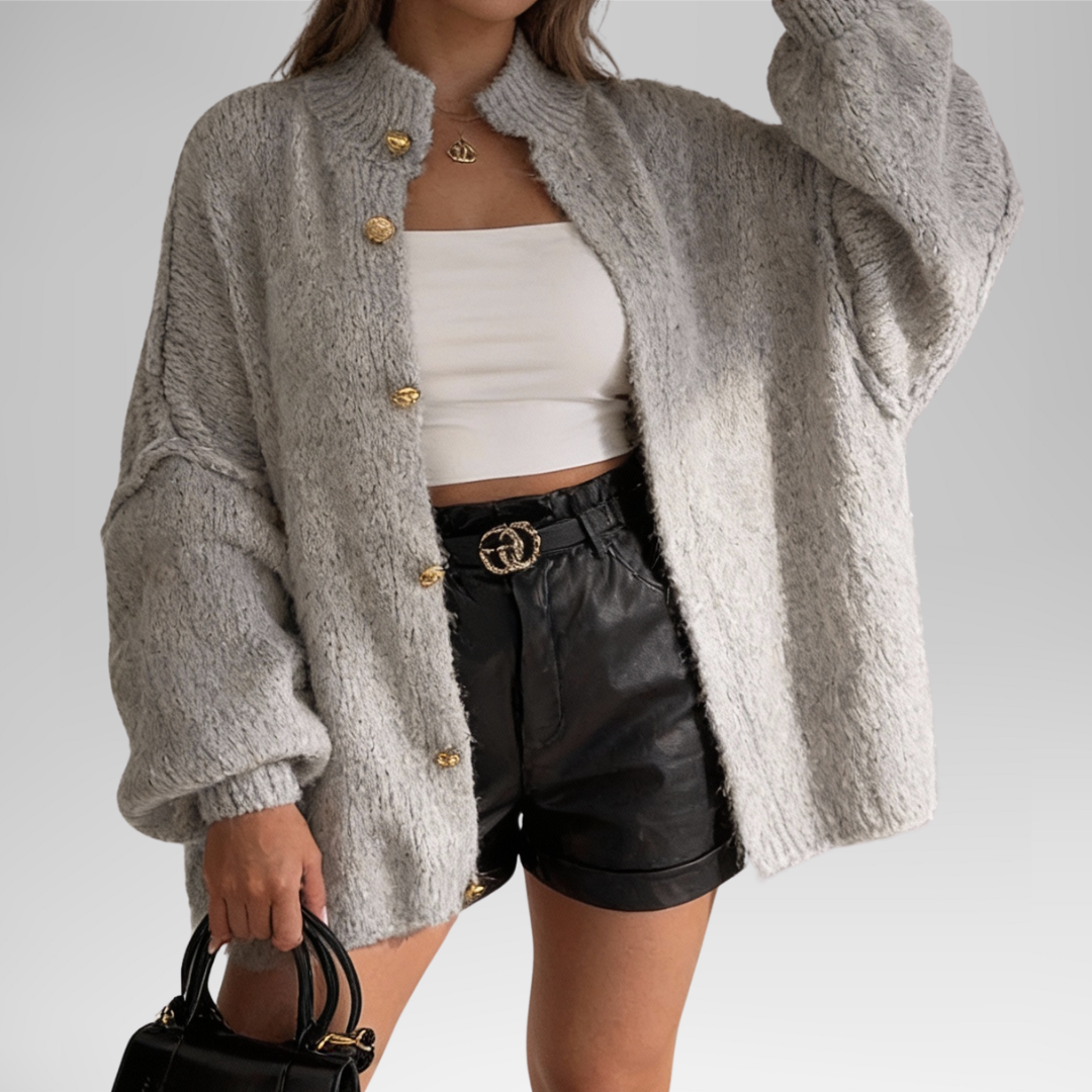 Chunky Button Cardigan