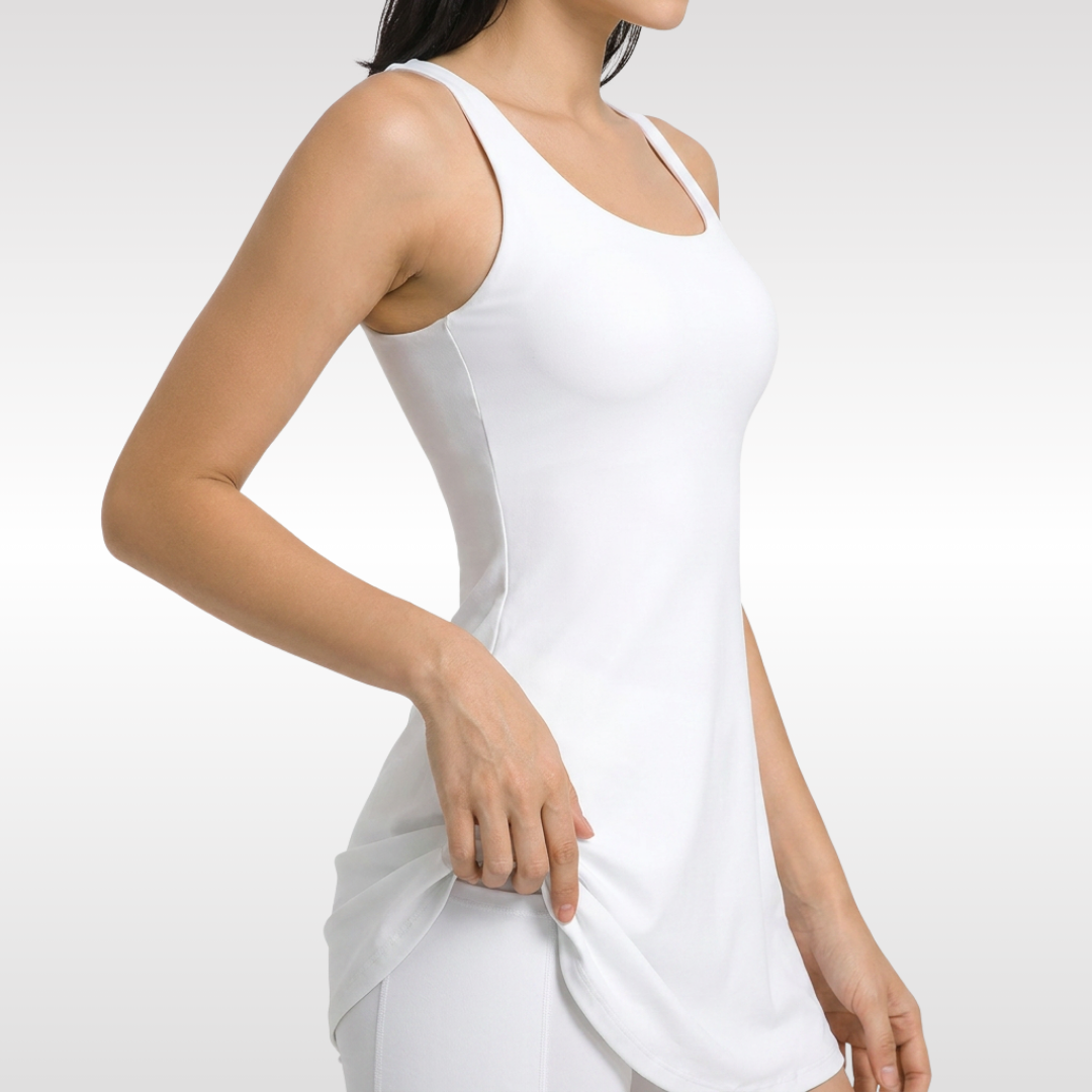 Tennis Active Dress mit integrierter Shorts