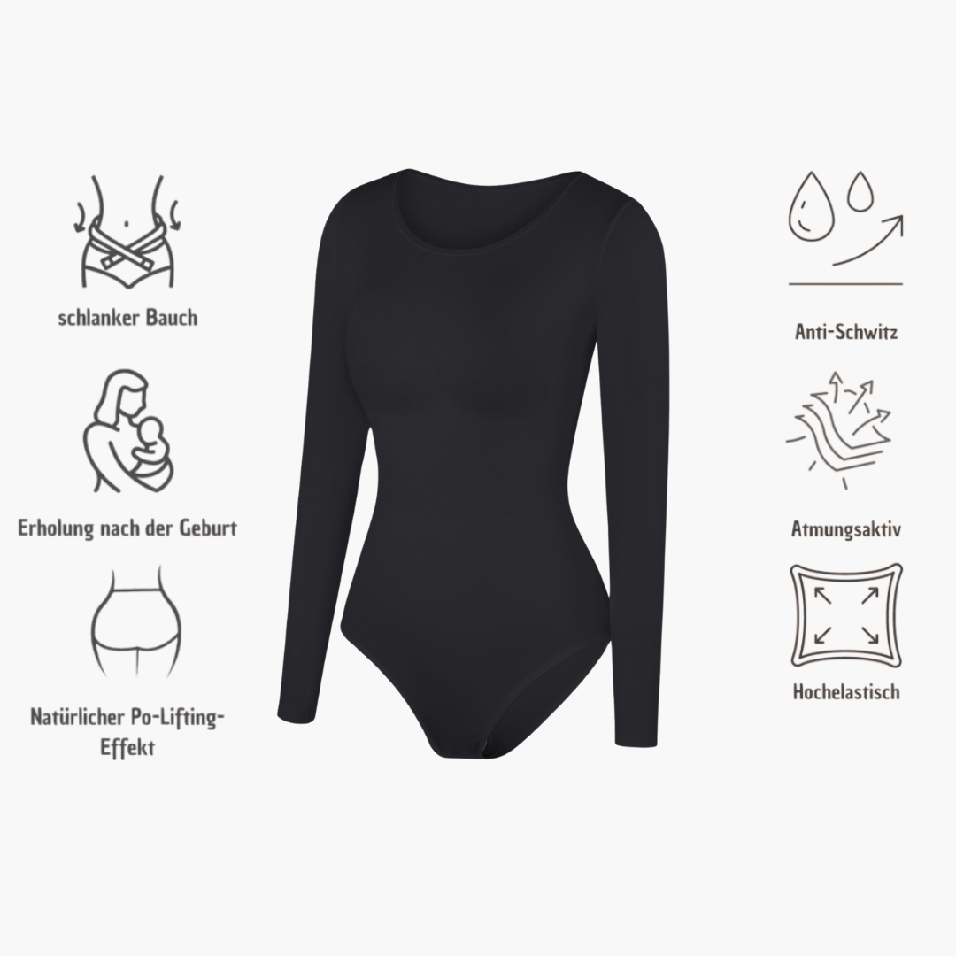 Body met lange mouwen Vormgevend shapewear