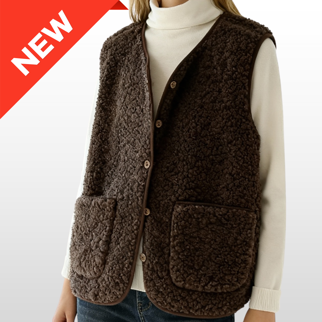Sherpa Fleece Vest