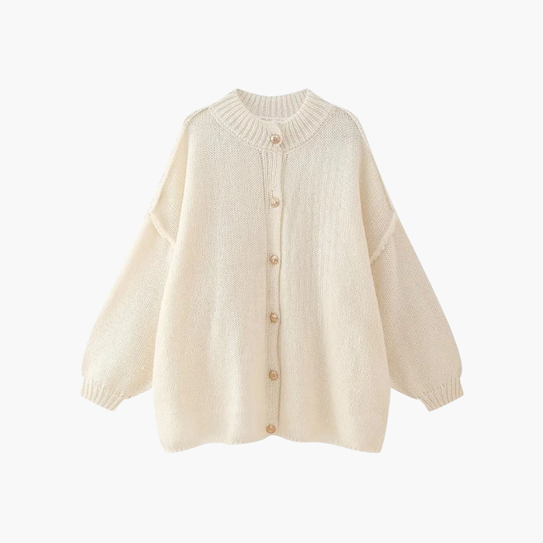 Chunky Button Cardigan