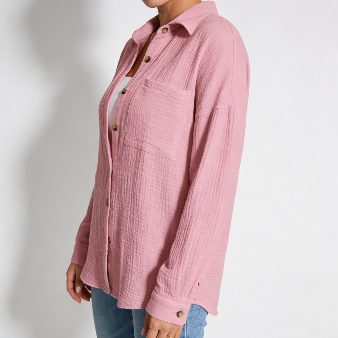 Musselin Soft Touch Bluse