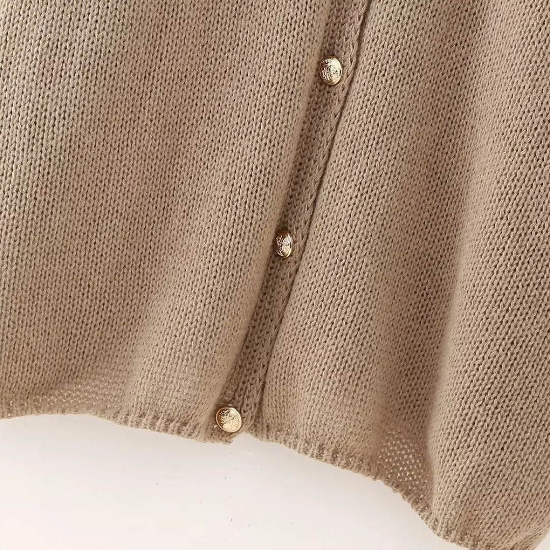 Chunky Button Cardigan