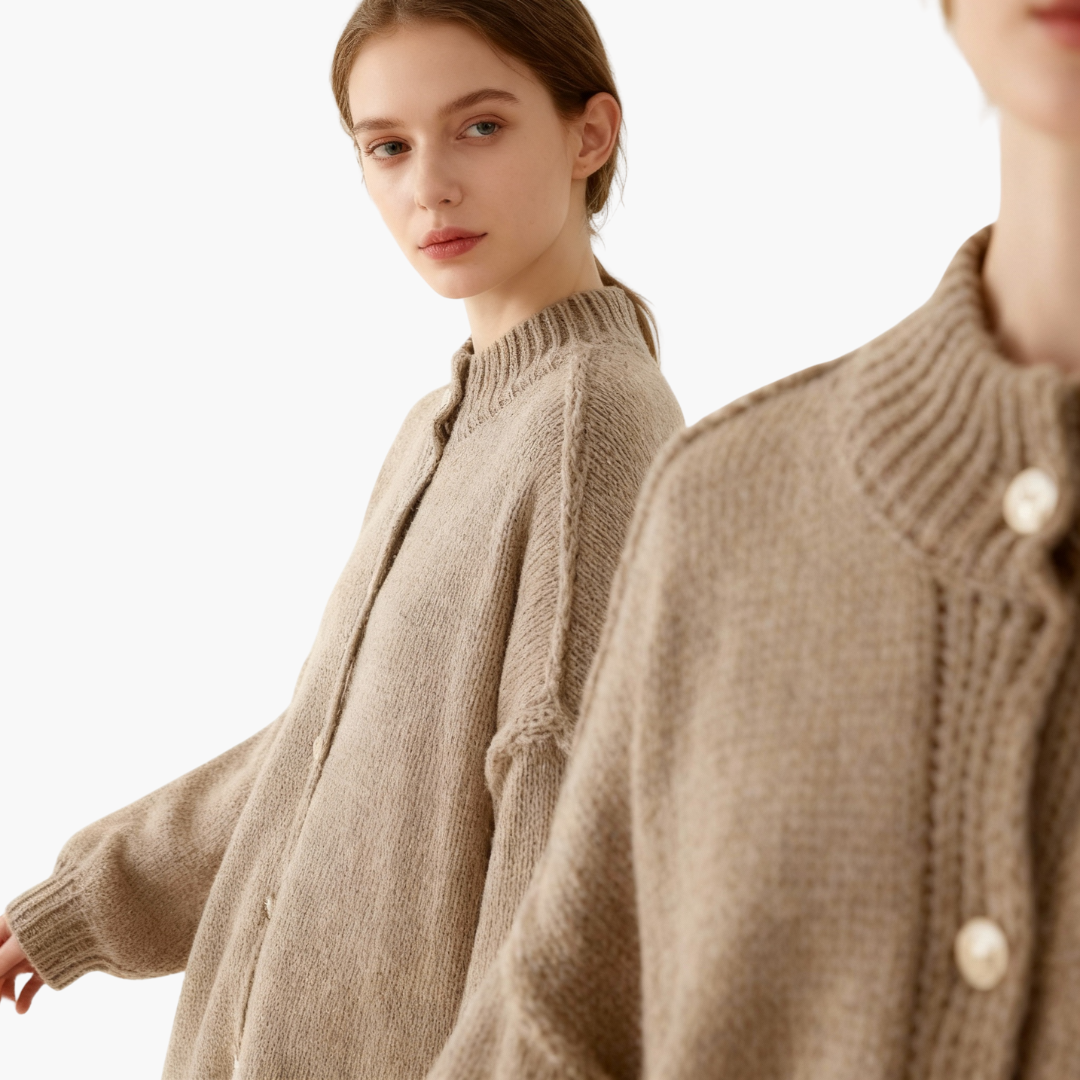 Chunky Button Cardigan