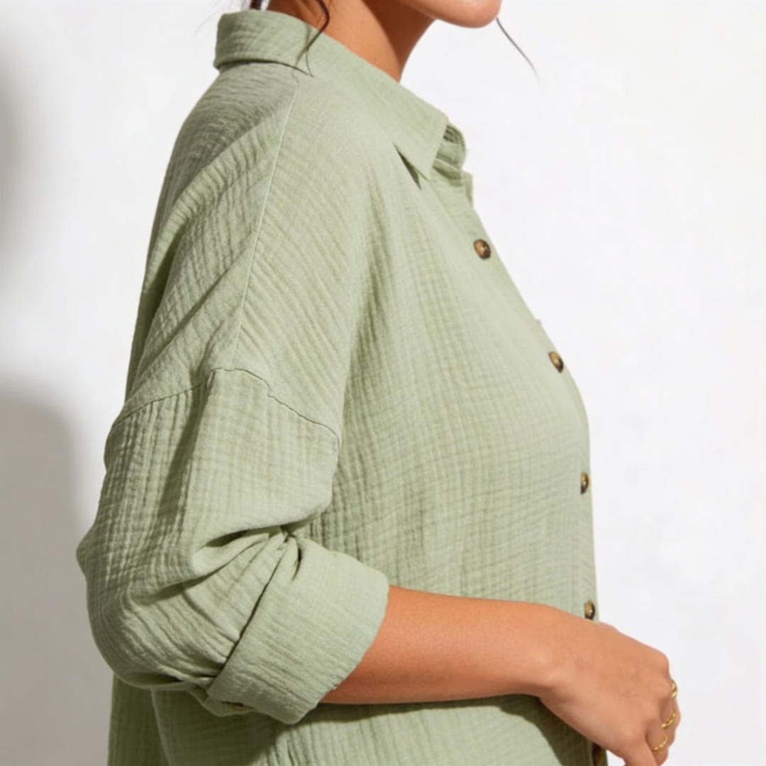Musselin Soft Touch Bluse