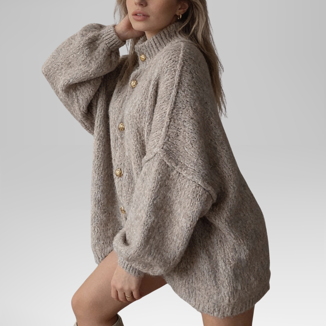 Chunky Button Cardigan