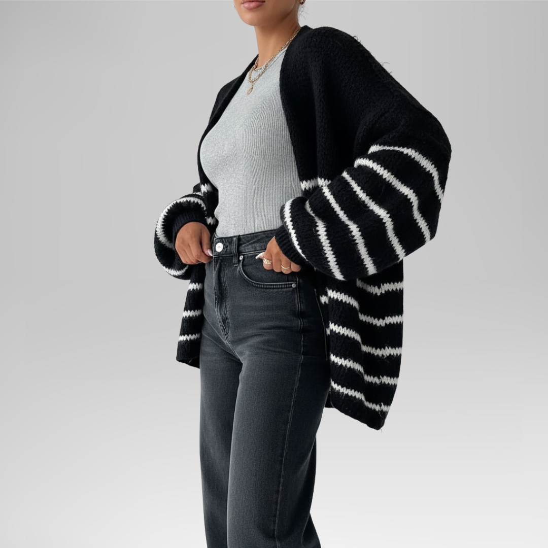 Mila Stripe Cardigan