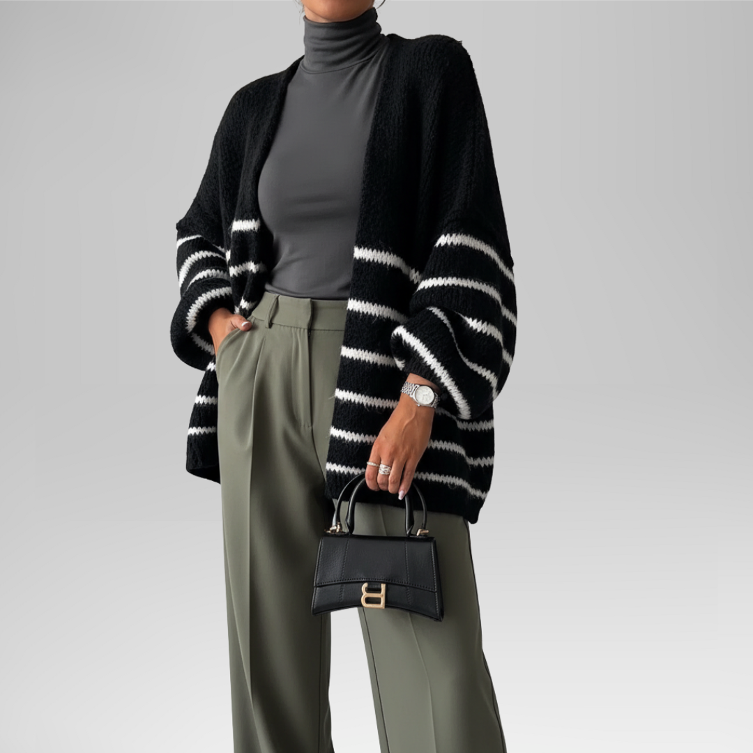 Mila Stripe Cardigan