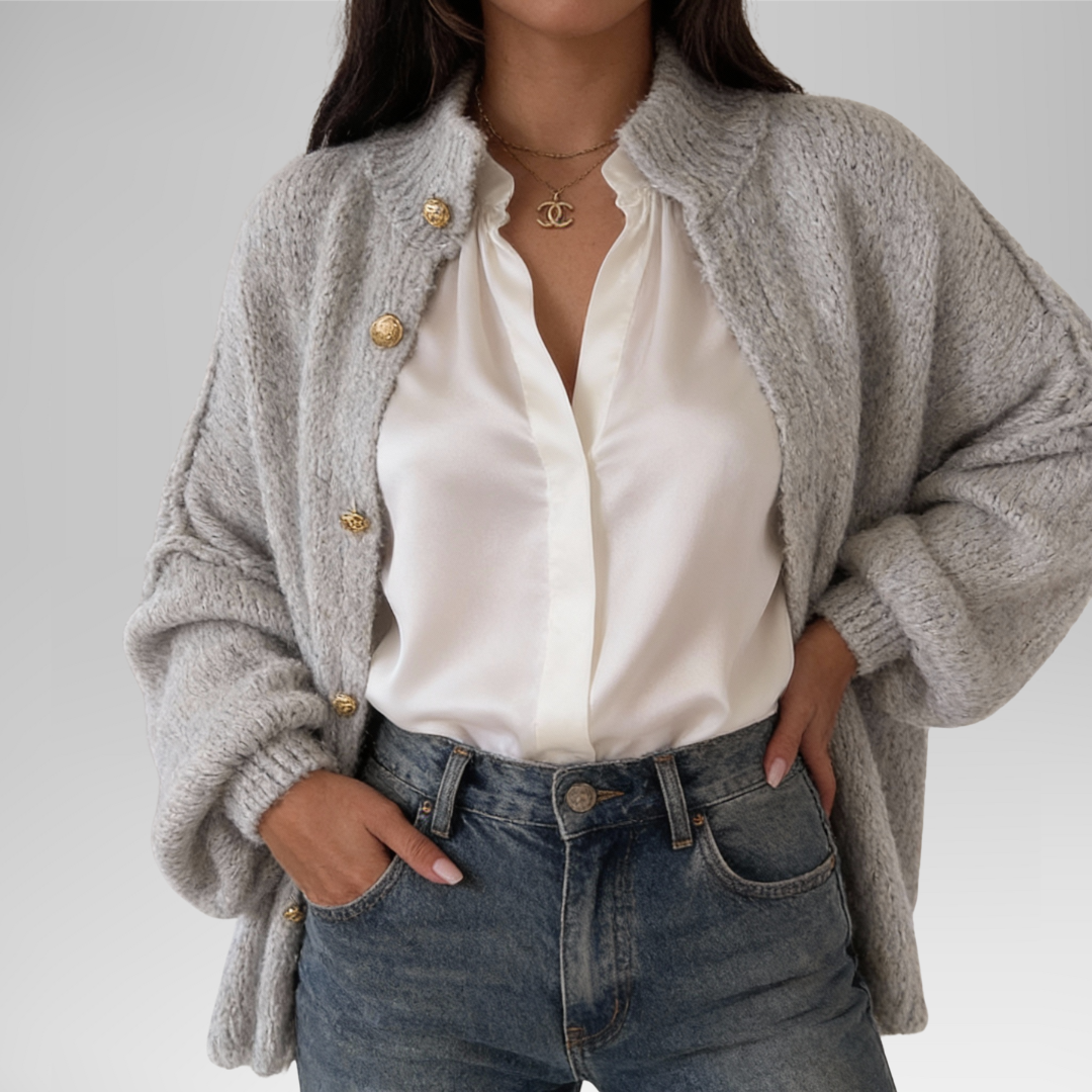 Chunky Button Cardigan