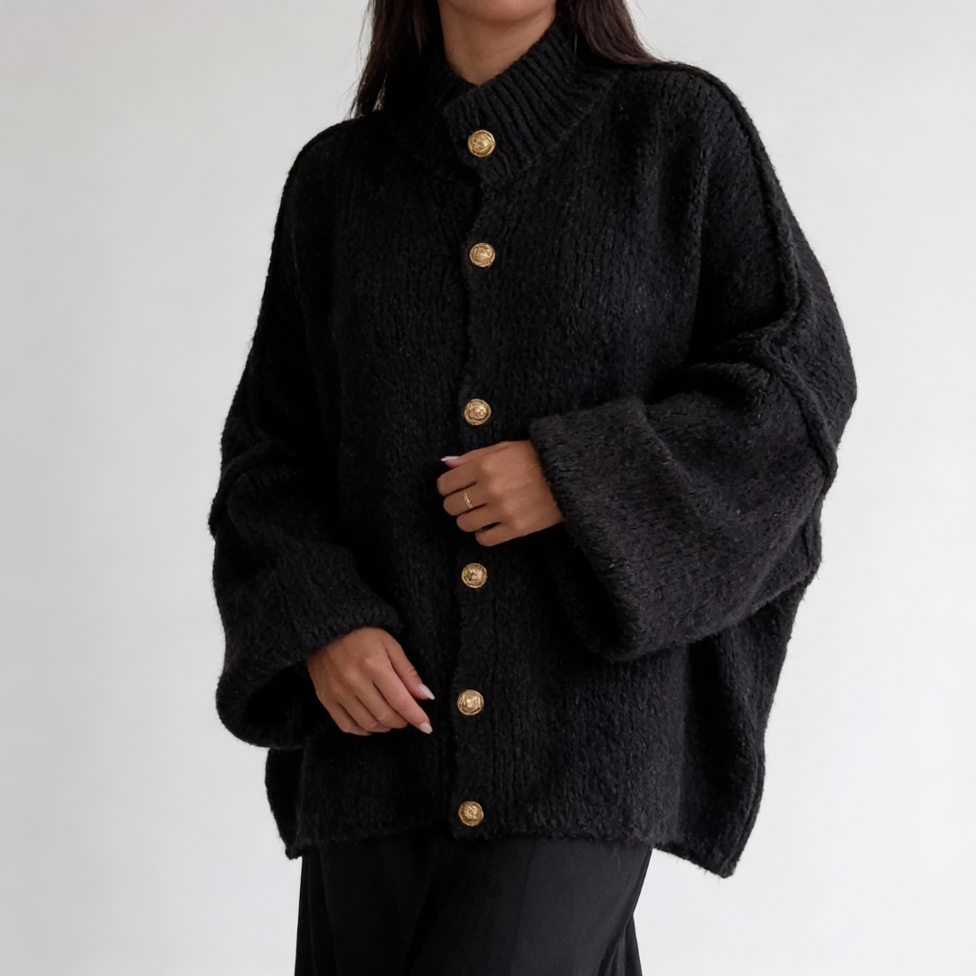 Chunky Button Cardigan