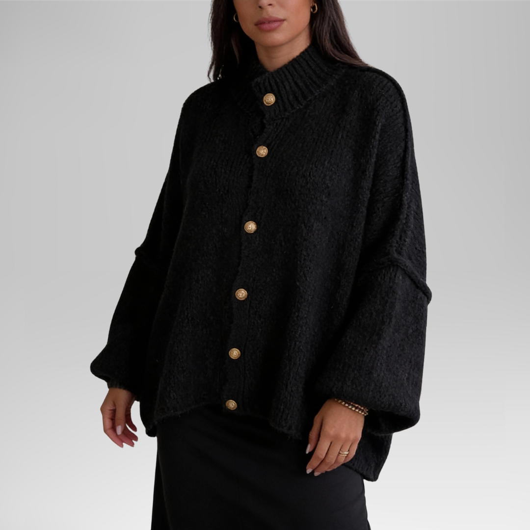 Chunky Button Cardigan